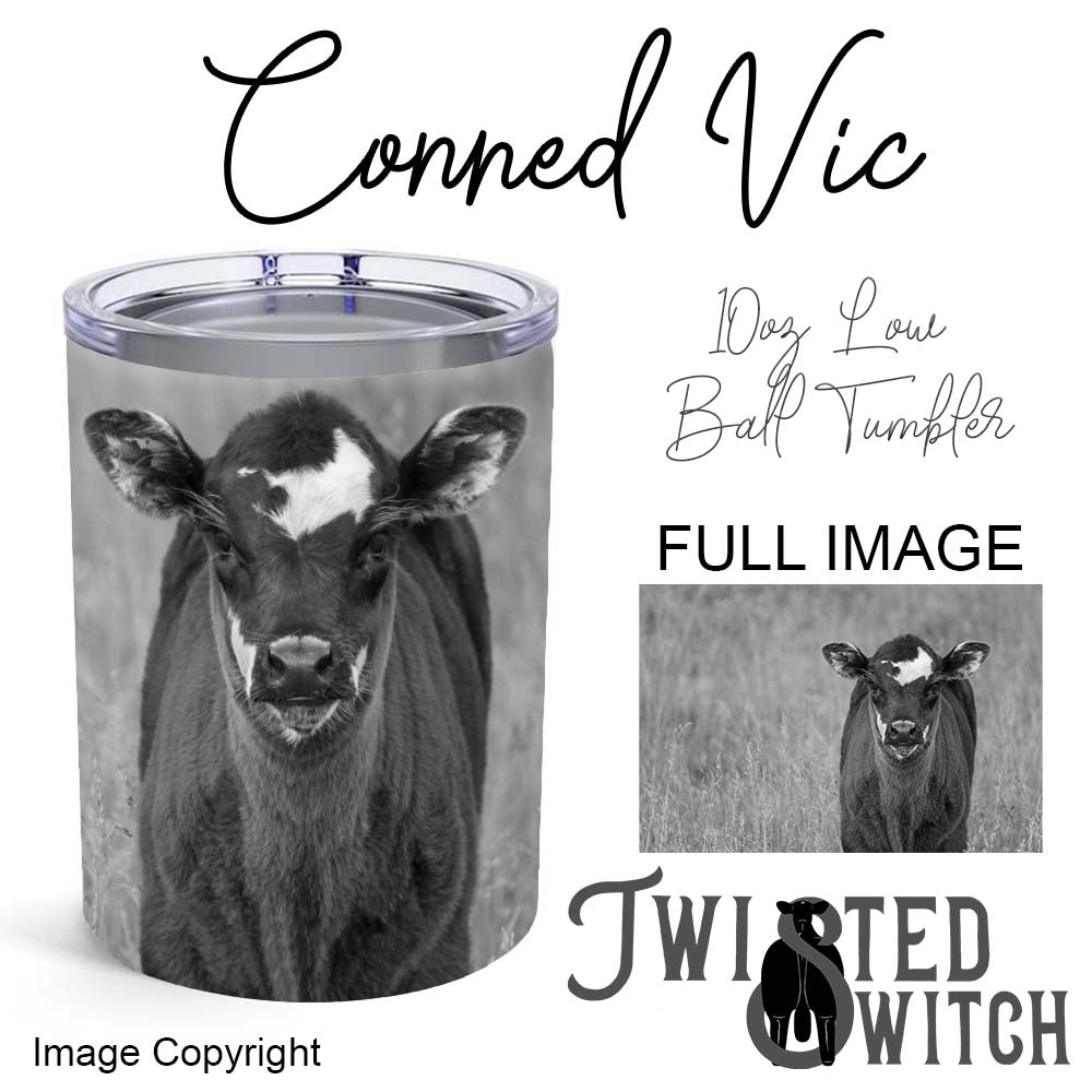 'Conned Vic'- 10oz Tumbler