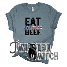 Load image into Gallery viewer, &#39;Eat American Beef - Patriotic Black&#39;- Multiple Colors!
