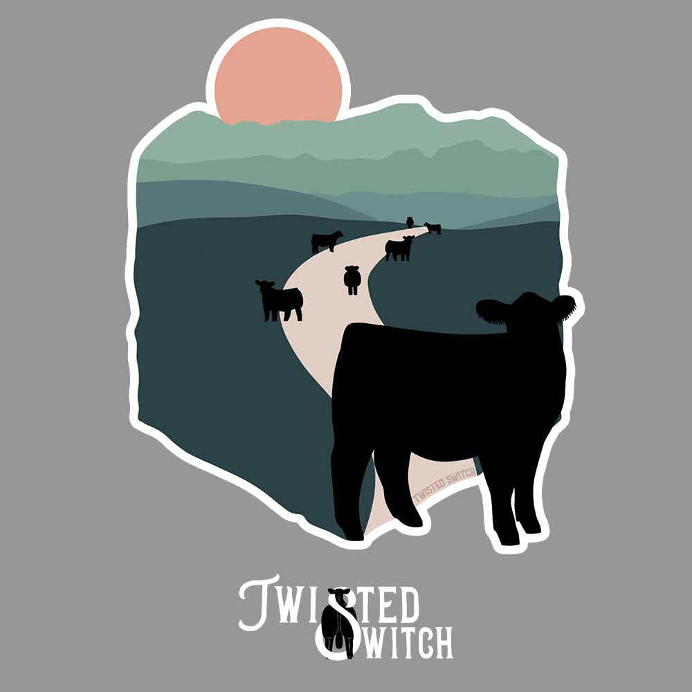 Home on the Range- Cattle Sticker