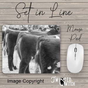 'Set in Line' Mouse Pad