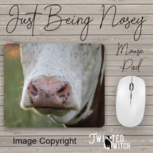 Load image into Gallery viewer, &#39;Just Being Nosey&#39; Mouse Pad
